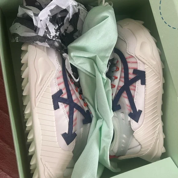 Men’s off white odsy 1000 trainer sneakers NEVER WORN OFF-WHITE Odsy-1000 •Brand New Never worn with tags... | Depop main image 2